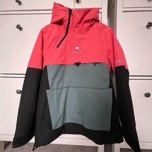 Women’s Montec Dune Pullover Anorak Jacket Ski Jacket -Large L